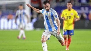 Tagliafico reveló su preocupación por la falta de laterales izquierdos en Argentina