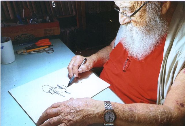 Dibuje maestro. “Yo nunca pensé que podría haber ido por ahí”