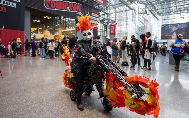 En imágenes: la fantasía del cómic aterriza en Nueva York