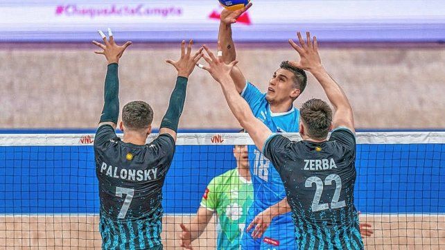 Argentina perdió su segundo juego en la VNL