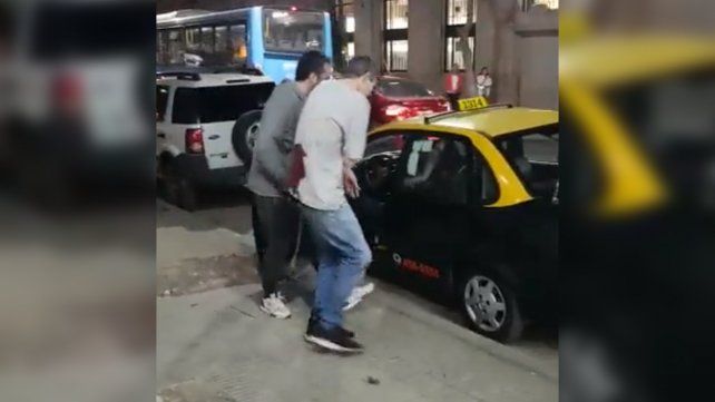 El quiosquero luego del ataque