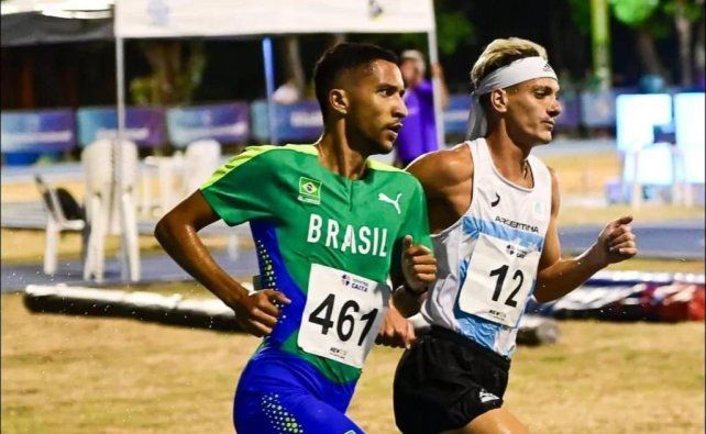 El santafesino Carlos Johnson sumó una inolvidable experiencia en el Iberoamericano en Brasil.