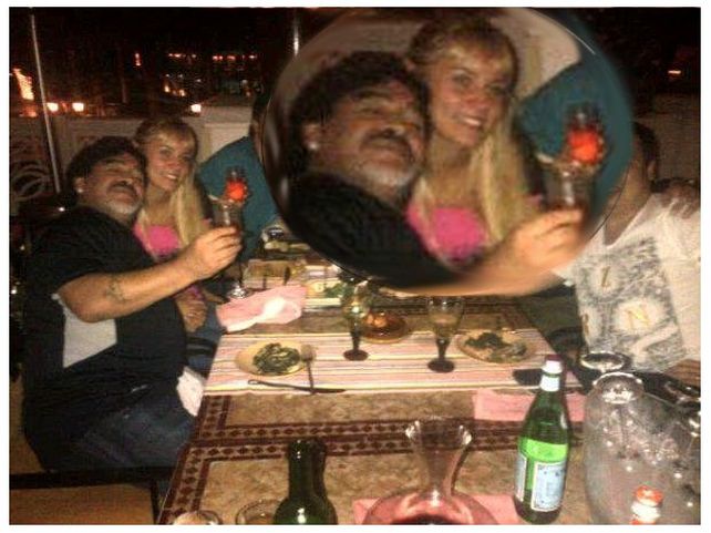 Diego Maradona y su nueva novia en Dubai | “Rocío, te amo”