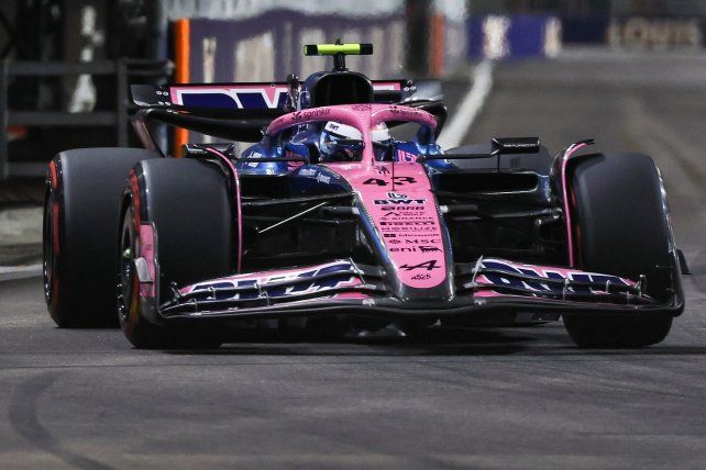 Como el año pasado, Colapinto tuvo una gran largada en el GP de Singapur