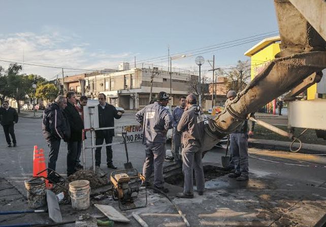 Plan de Bacheo: el intendente recorrió el avance de trabajos en el Sur de la ciudad