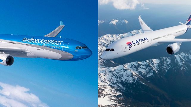 Aerolíneas Argentinas y LATAM lanzan código compartido para vuelos en Sudamérica