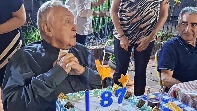 Paraná: celebraron los 87 años del padre Alejandro Patterson