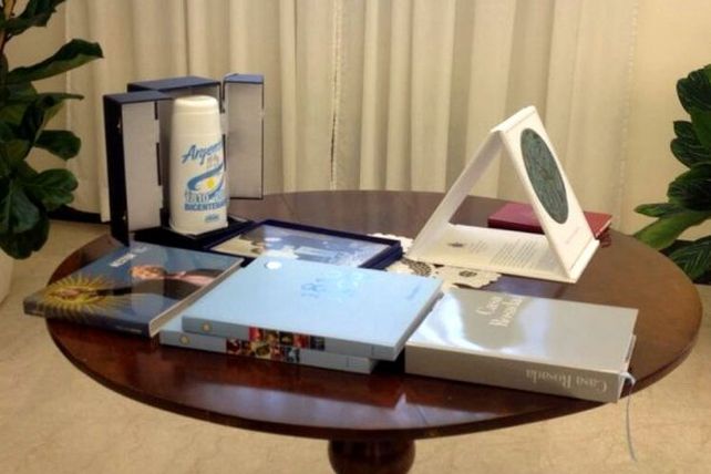 Los regalos de Cristina al Papa