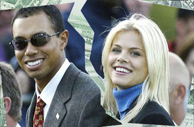 La esposa de Tiger Woods pidi&oacute; 300 millones de d&oacute;lares por el divorcio
