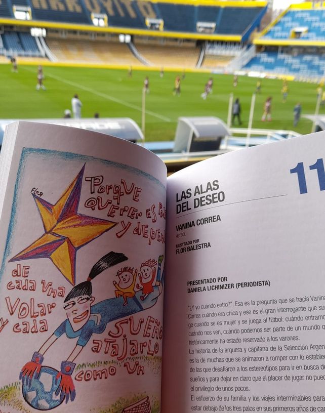 Quiénes son las rosarinas que alinean en el libro Pelota de papel 4, versión olímpica