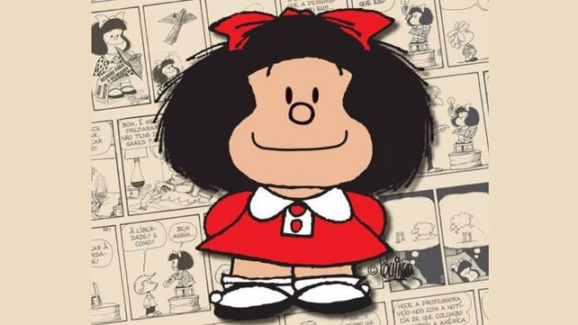 Vigente. Mafalda de la mano de su creador