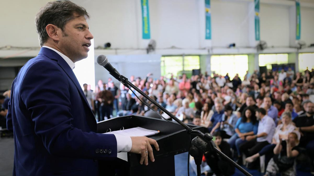 El mandatario bonaerense