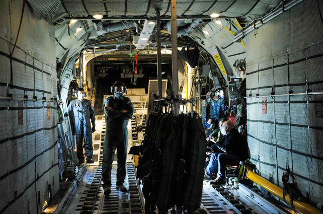 El interior del Hércules