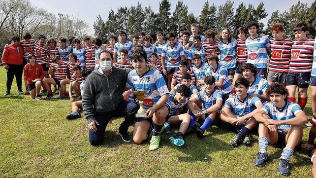 Los Menores de 15 de CRAI se consagraron campeones al vencer en Sauce Viejo a Santa Fe Rugby por 38 a 0.