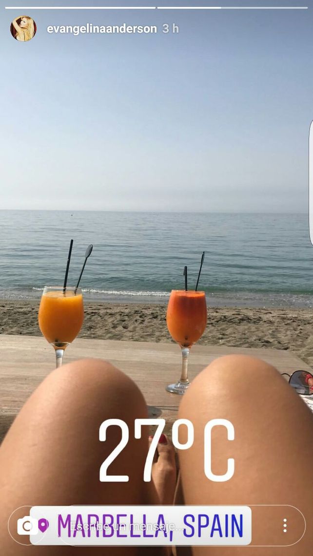 Evangelina Anderson deslumbró con un video que la muestra de espaldas en bikini