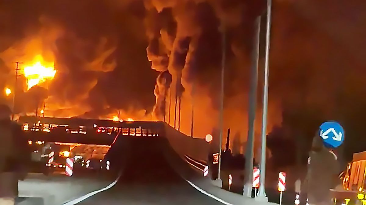 Irán: Así arde Teherán tras bombardeos de Estados Unidos e Israel