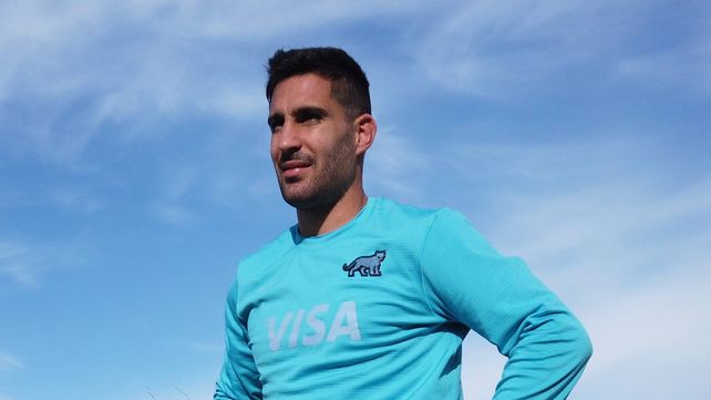El rosarino Jerónimo De la Fuente es uno de los integrantes de Los Pumas que se encuentra entrenando en Uruguay. El rosarino Jerónimo De la Fuente es uno de los integrantes de Los Pumas que se encuentra entrenando en Uruguay.