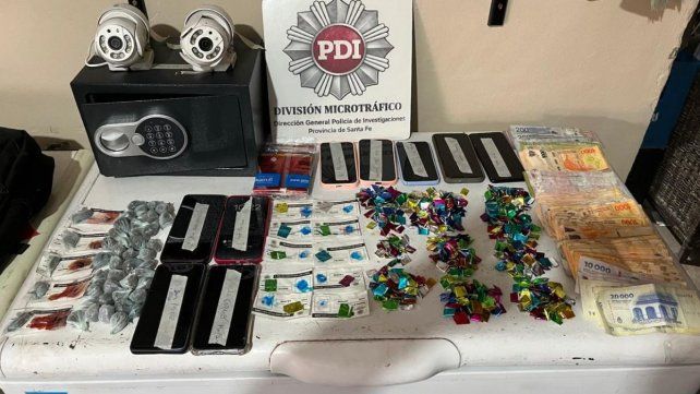 Los elementos secuestrados durante los allanamientos&nbsp;