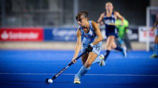 Rocío Bianchi hace camino en el hockey con Las Leoncitas.