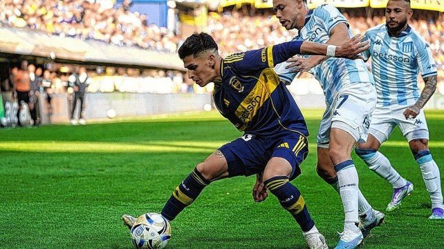 Boca Juniors sigue sin ganar: empató ante Racing en La Bombonera.