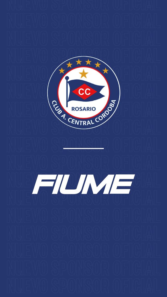 El posteo en redes de la empra Fiume y Central Córdoba, tras el acuerdo firmado.