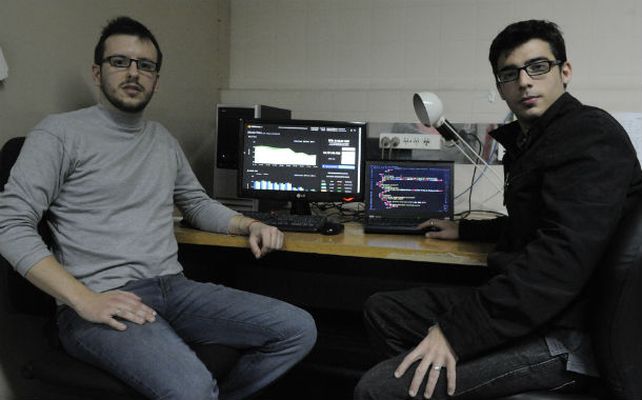 Innovadores. Los emprendedores rosarinos dijeron que en bitcharts.org se puede seguir la cotización del Bitcoin.