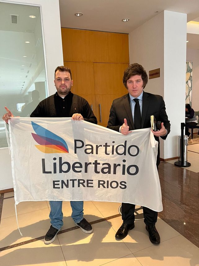 Javier Milei tendrá su lista propia en Entre Ríos