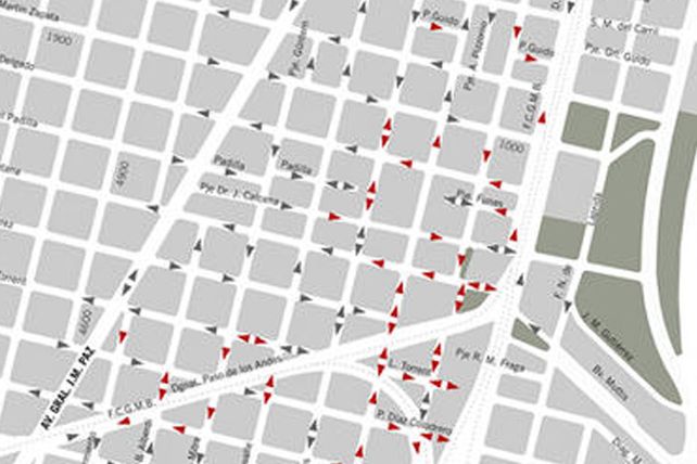 Nuevos sentidos de circulación para las calles de Barrio San Roque