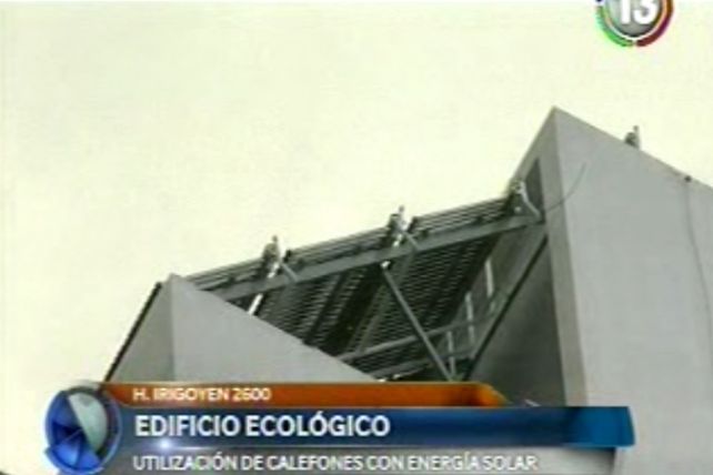 El primer edificio con energía solar en la ciudad de Santa Fe