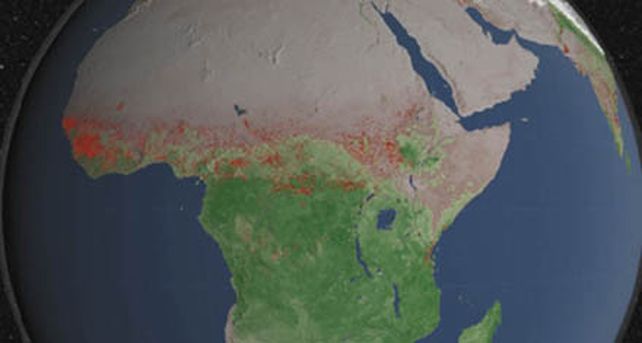 El 70 por ciento de los incendios forestales se produce en los pa&iacute;ses africanos
