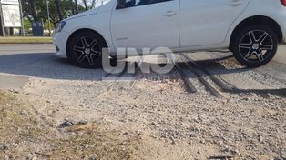 En el Parque Federal, sobre calle Quintana, está el badén que ya tiene más de 5 años y no le encuentran solución.&nbsp;