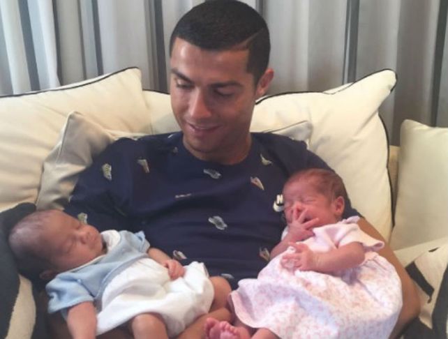 Cristiano disfruta su segunda paternidad.&nbsp;