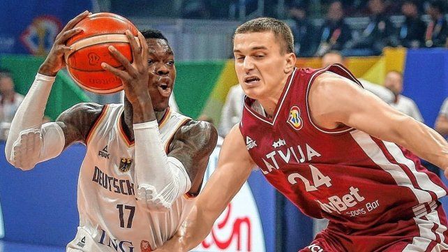 La Selección de Alemania superó a Letonia y jugará la semifinal del Mundial de Básquet.