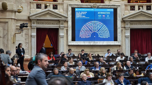 La Cámara de Diputados a pleno en la media sanción de la ley que declara a la educación como servicio esencial.&nbsp;