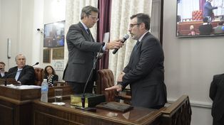 Jury a Rossi: Juraron los legisladores que deberán definir las recusaciones