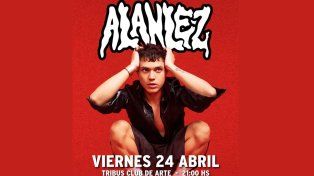 Alan Lez, el pulso de la escena, llega a Santa Fe