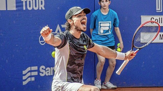 Collarini fue más que Facundo Mena (333°) y lo derrotó por 6-2 y 6-3 en Santa Fe.