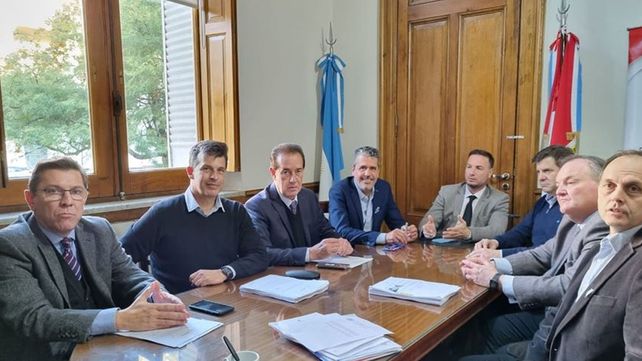 Senadores de la UCR recibieron a Horacio Ciancio para abordar distintos proyectos legislativos