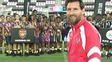 Lionel inauguró la Messi Cup con un mensaje emotivo para los juveniles: Que disfruten más allá del resultado