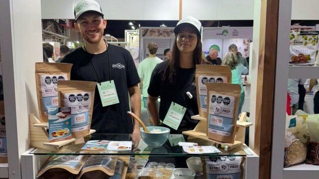 Emprendedores de Entre Ríos expusieron sus productos saludables en Buenos Aires.