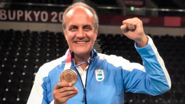 El punto más importante del ciclo de Marcelo Méndez fue la medalla de bronce en los Juegos Olímpicos de Tokio 2020.