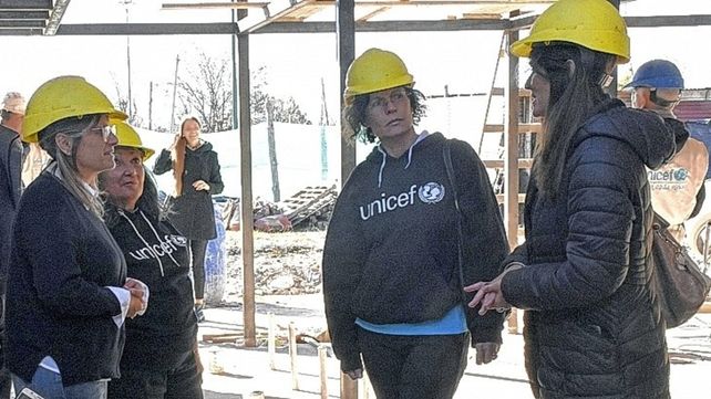 Recorrieron las obras en el Centro de Desarrollo de la Infancia (CDI) en Villaguay.&nbsp;
