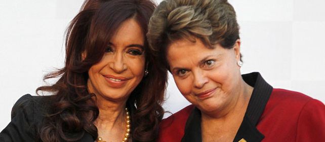 Cristina y Dilma buscan bajar la tensión en el comercio bilateral.