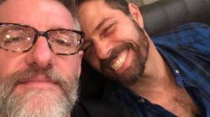 El periodista rosarino Luis Novaresio y su pareja Braulio Bauab. El periodista rosarino Luis Novaresio y su pareja Braulio Bauab.