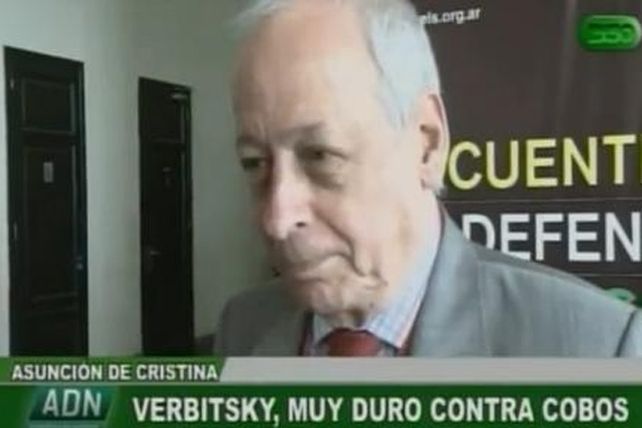 Horacio Verbitsky, durísimo: Andate Cobos, la puta que te parió