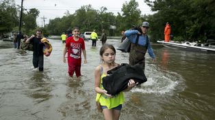 Temen por epidemias tras el paso de Harvey por el sur de Estados Unidos