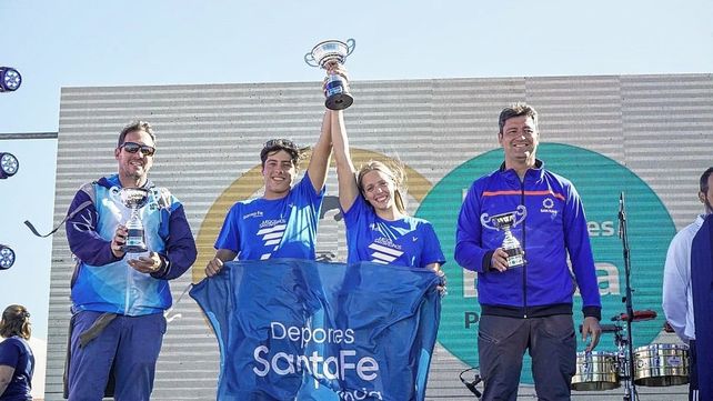 Candela Giordanino y Lautaro Zeballos de Unión