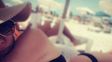 nicole, de la selfie hot a la melancolia por las vacaciones de sus hijas con poroto