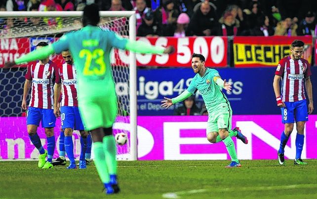 El rosarino inicia la carrera para una gran celebración.