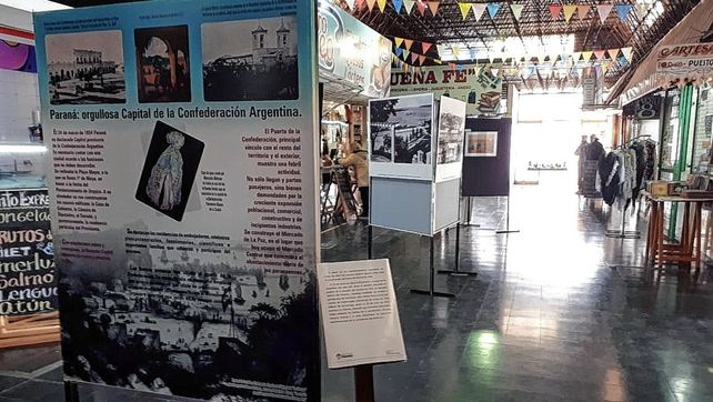 Paraná: instalaron una muestra de fotos en la Feria